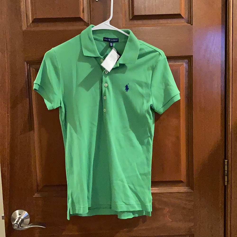Women’s Green size medium polo NWT